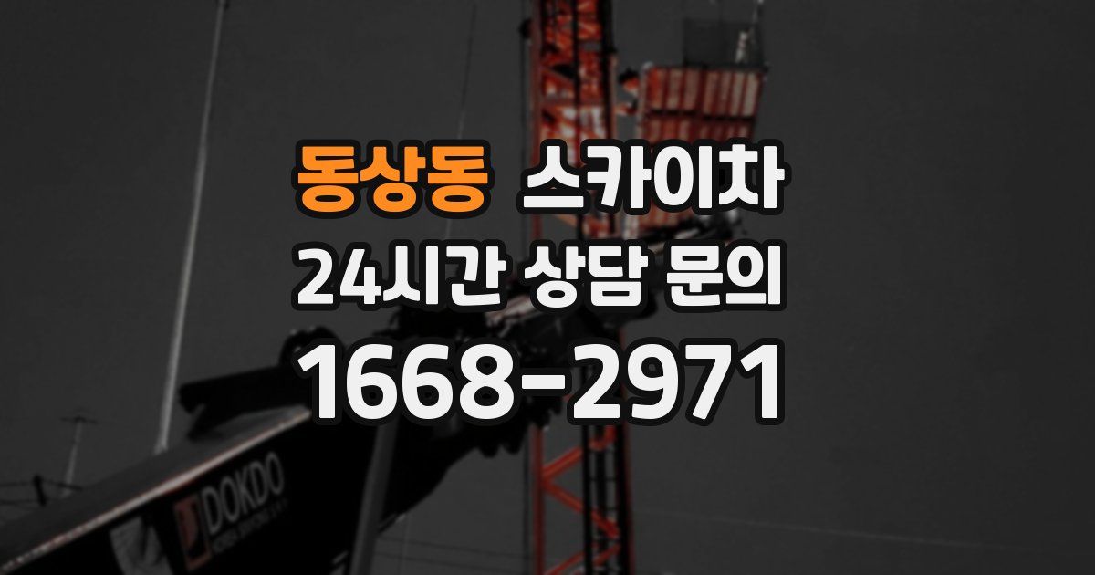 동상동 스카이차