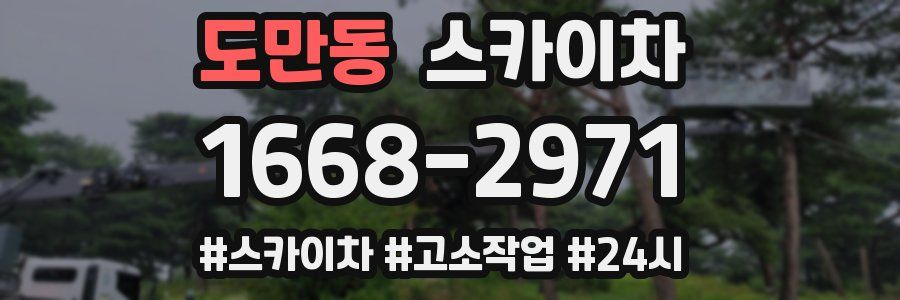 도만동 스카이차