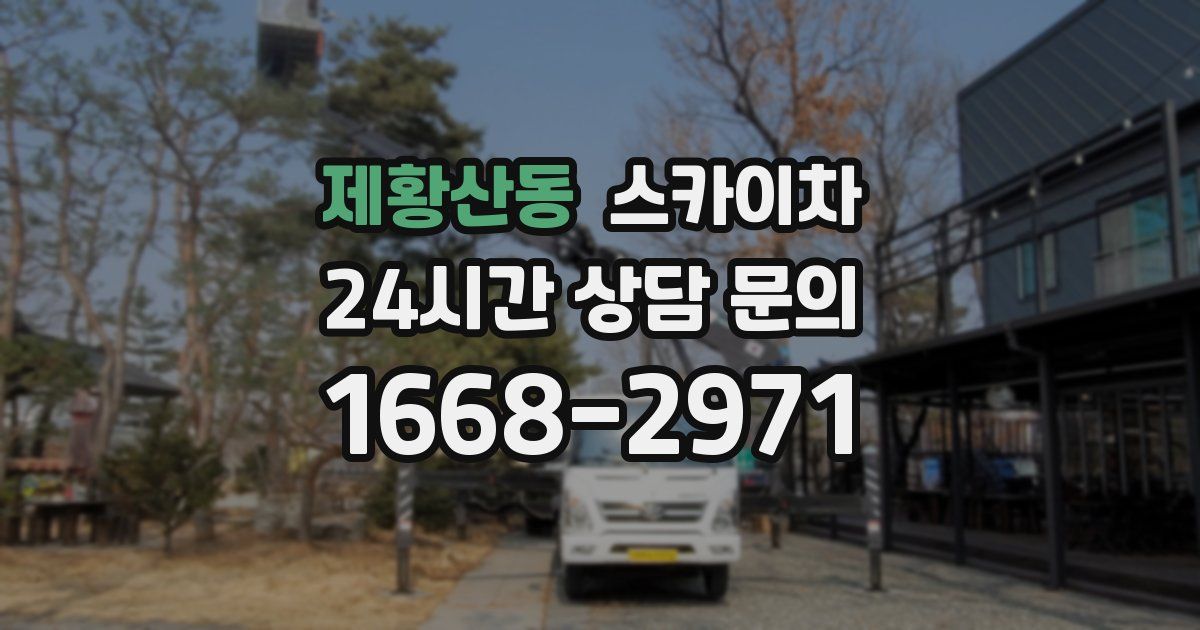 제황산동 스카이차