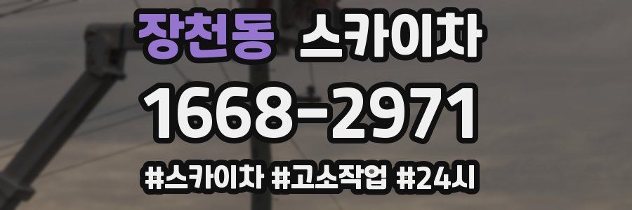 장천동 스카이차