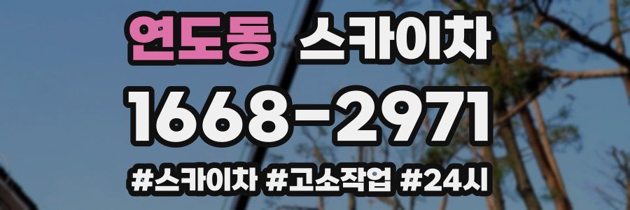 연도동 스카이차