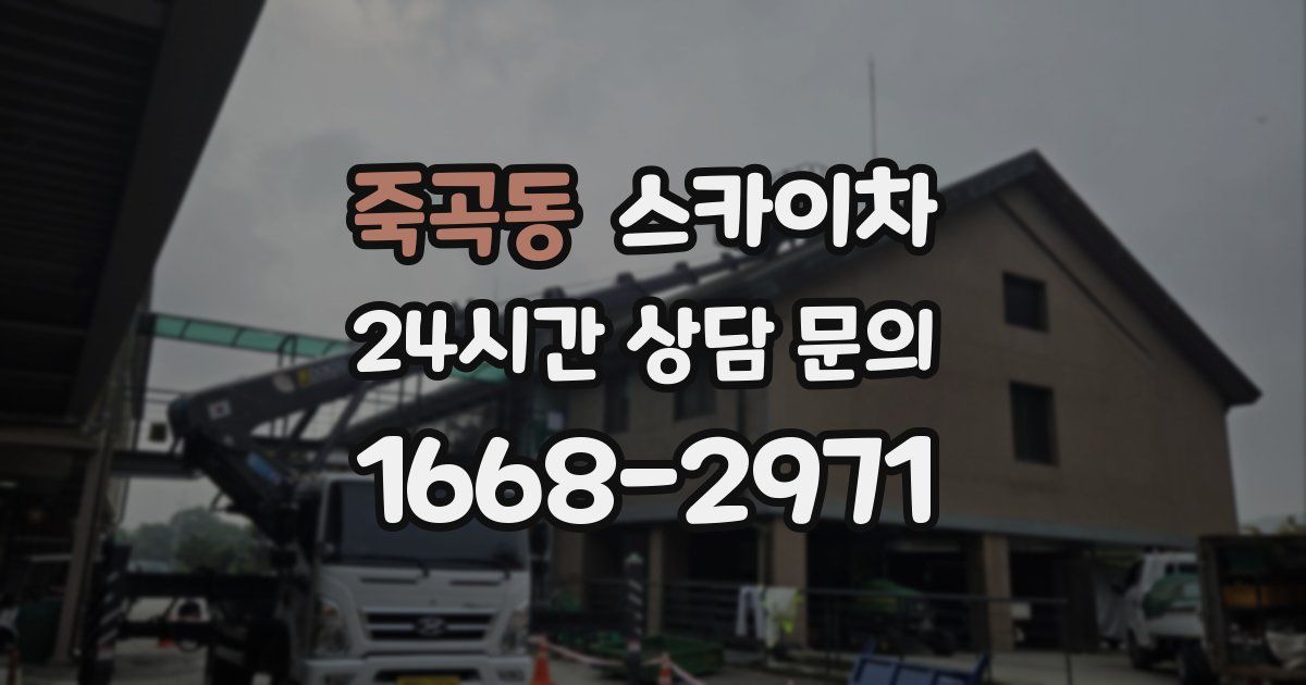 죽곡동 스카이차