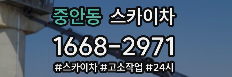 중안동 스카이차