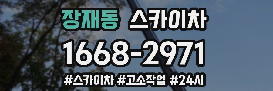 장재동 스카이차