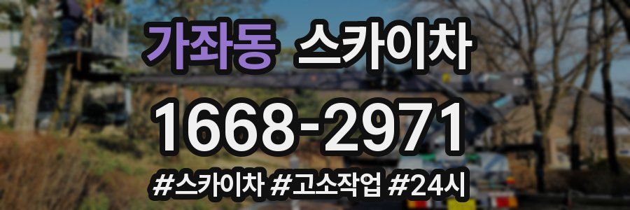 가좌동 스카이차