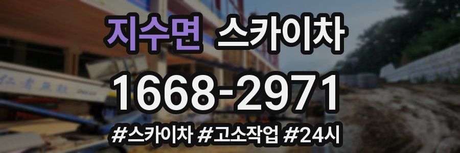 지수면 스카이차