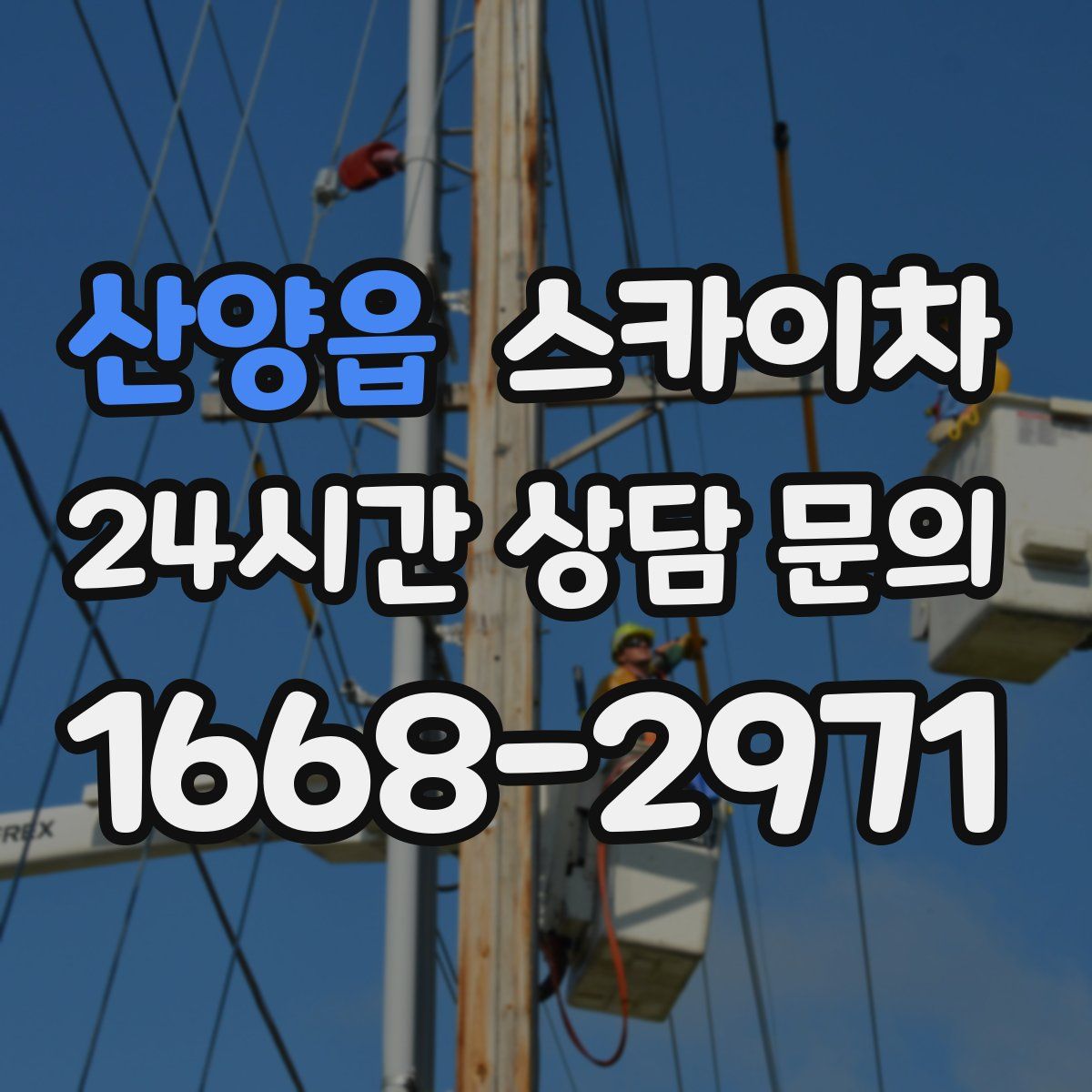 산양읍 스카이차