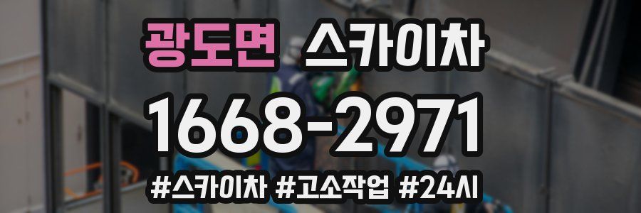 광도면 스카이차