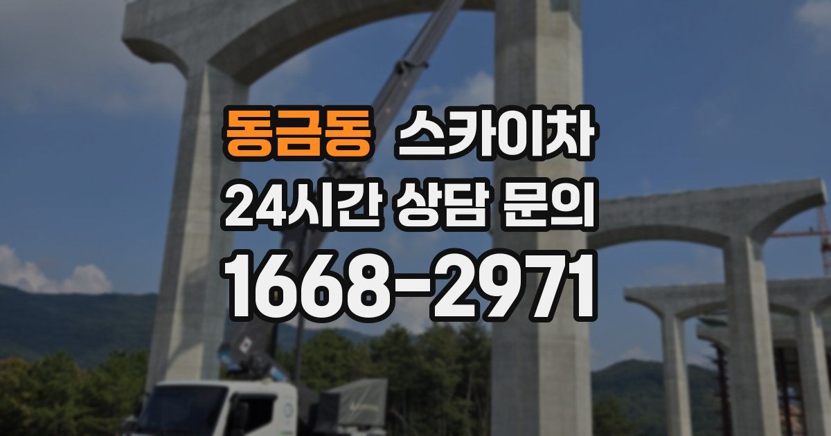 동금동 스카이차