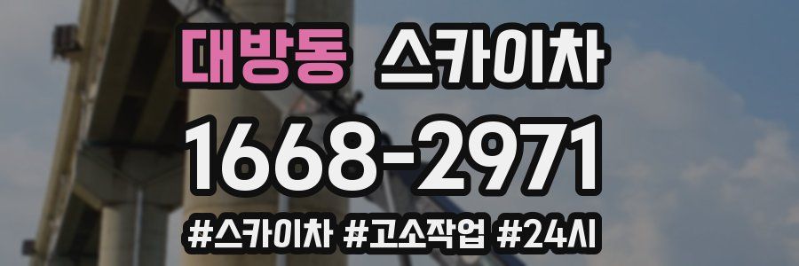 대방동 스카이차