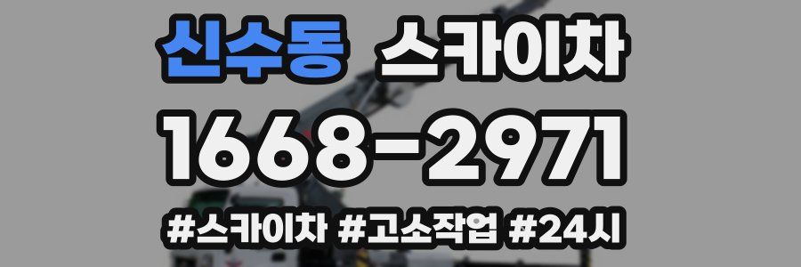 신수동 스카이차