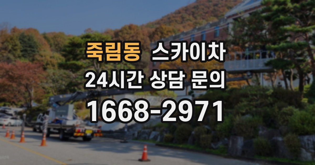 죽림동 스카이차