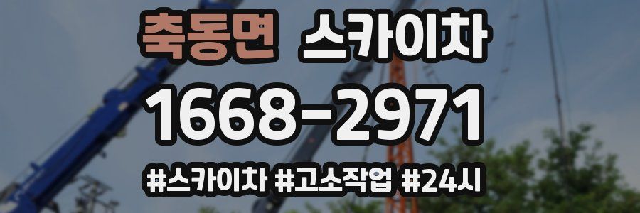 축동면 스카이차