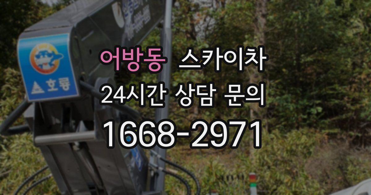 어방동 스카이차