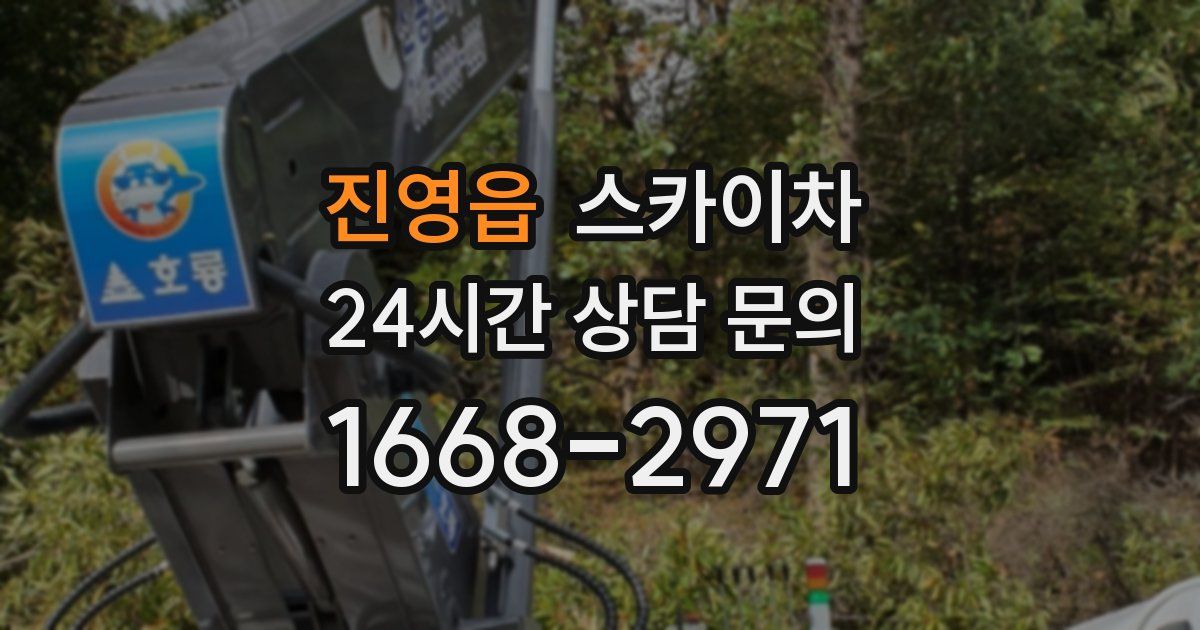 진영읍 스카이차