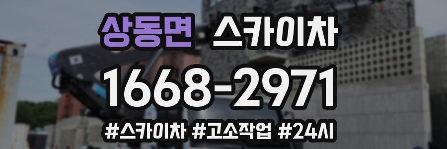 상동면 스카이차