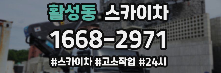 활성동 스카이차