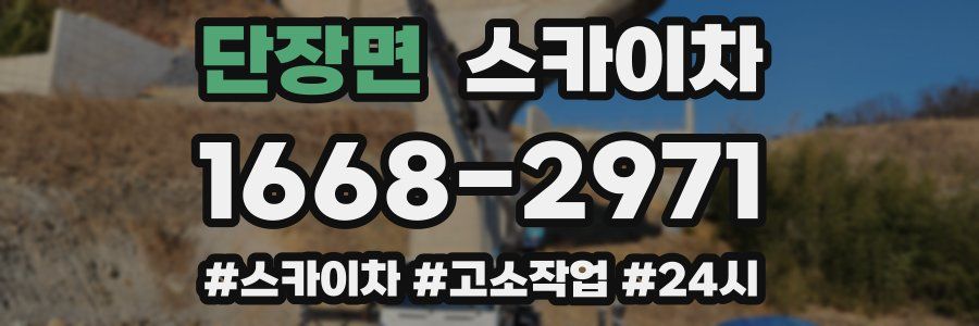 단장면 스카이차