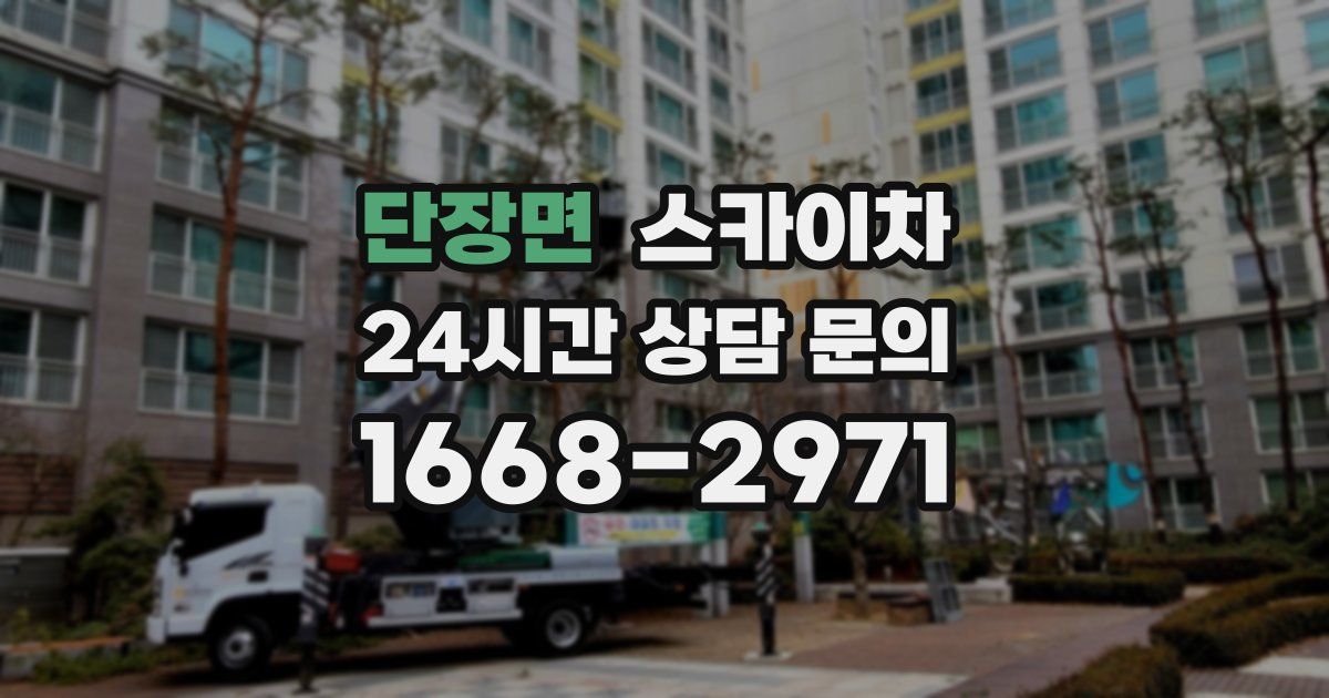 단장면 스카이차