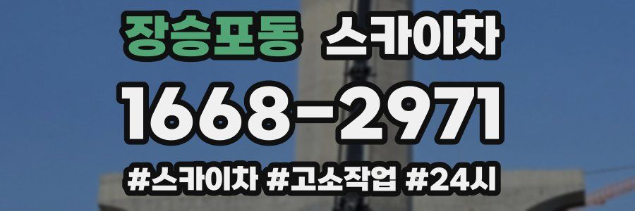 장승포동 스카이차