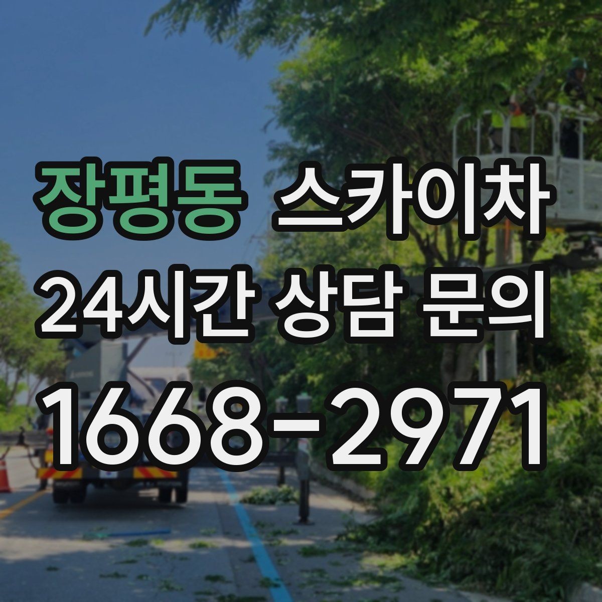 장평동 스카이차 학원 간판 조명 교체를 빠르게