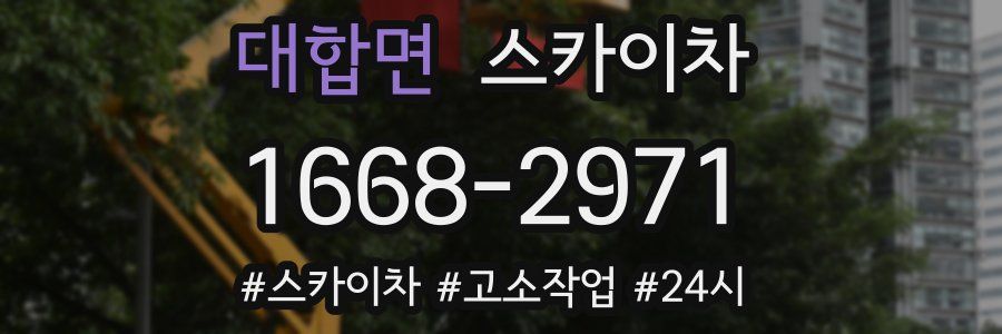 대합면 스카이차