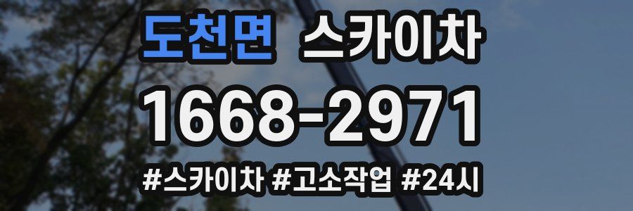 도천면 스카이차