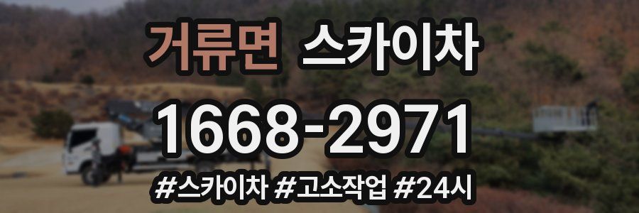 거류면 스카이차