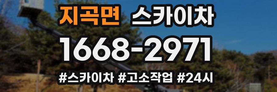 지곡면 스카이차