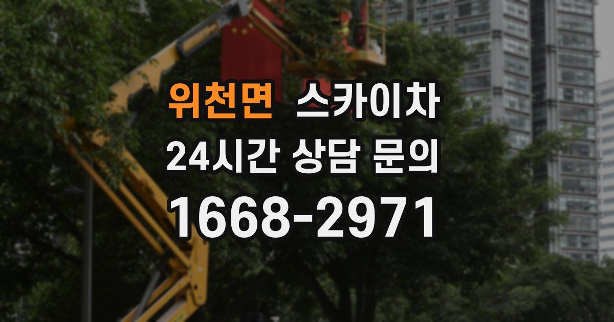 위천면 스카이차