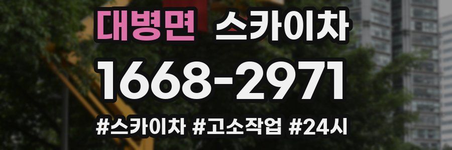 대병면 스카이차