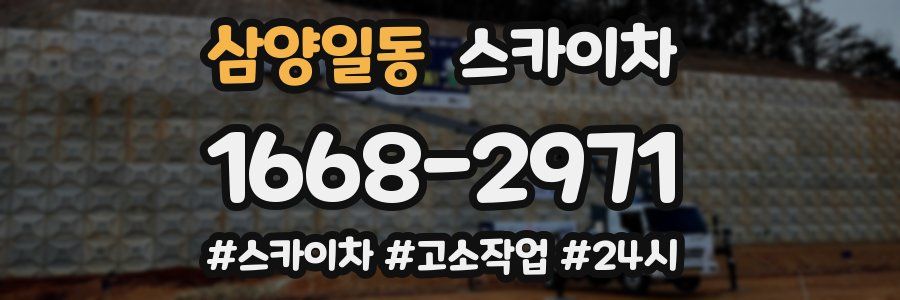 삼양일동 스카이차