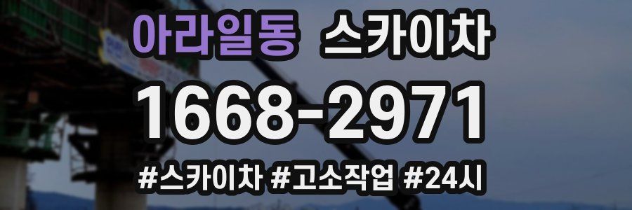 아라일동 스카이차