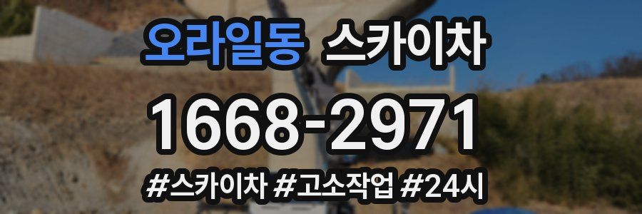 오라일동 스카이차