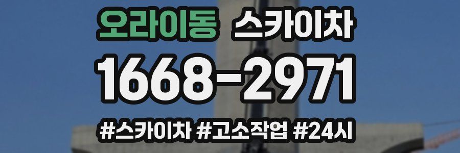 오라이동 스카이차