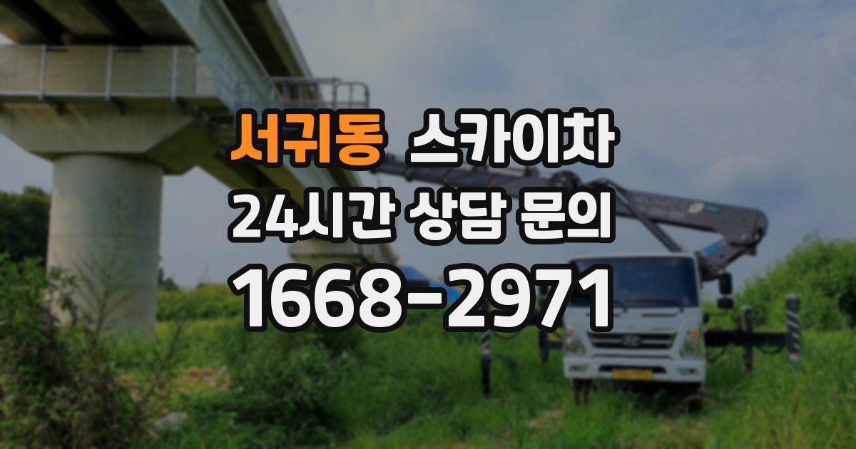 서귀동 스카이차