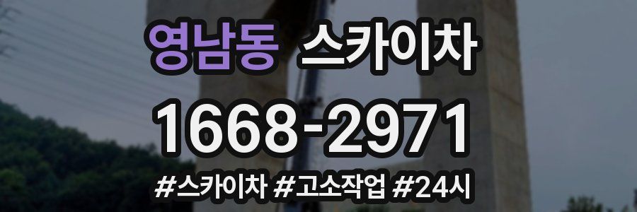 영남동 스카이차