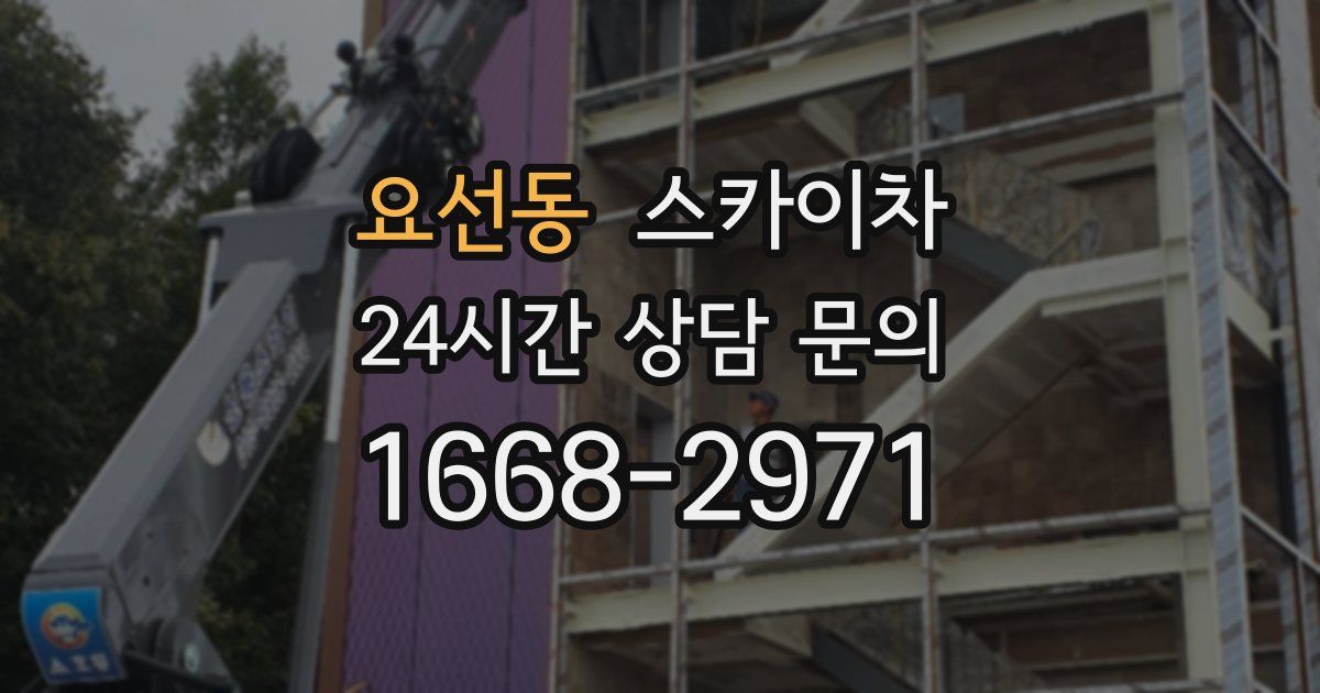 요선동 스카이차