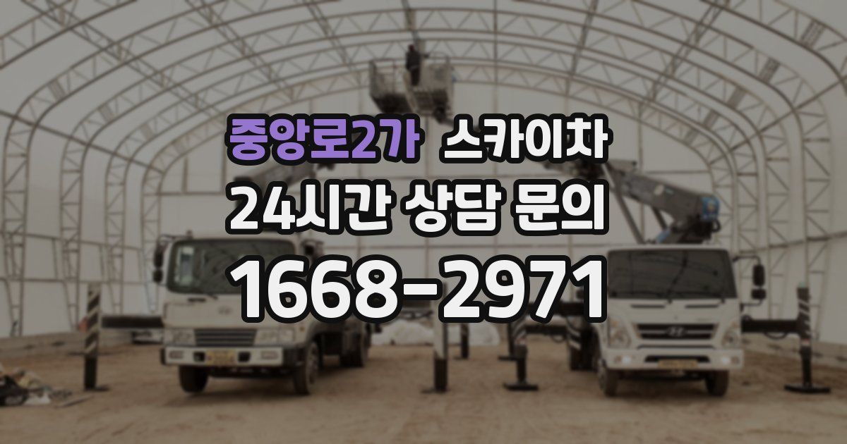 중앙로2가 스카이차