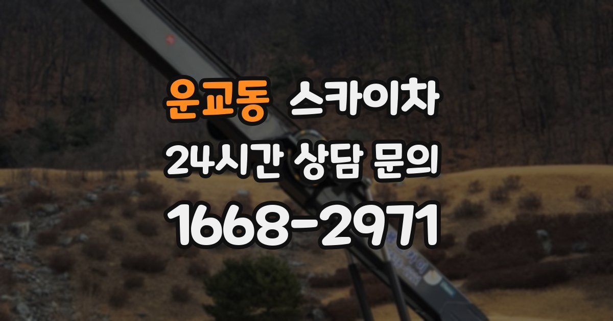 운교동 스카이차