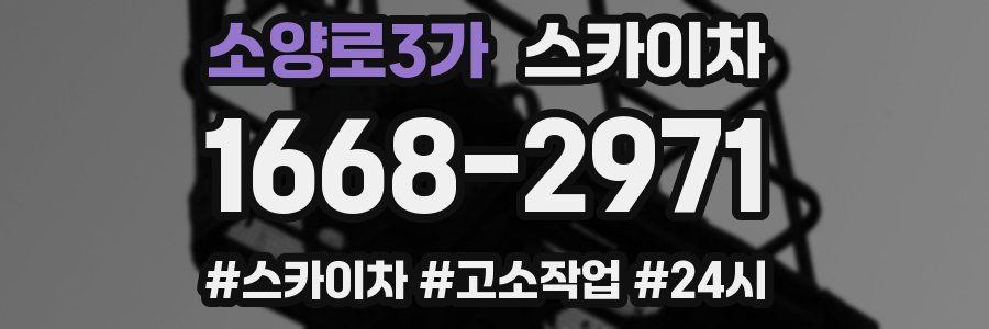 소양로3가 스카이차