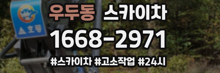 우두동 스카이차
