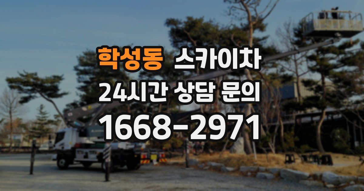 학성동 스카이차