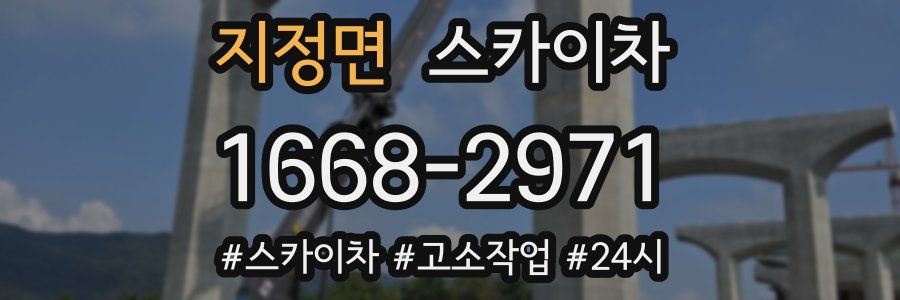 지정면 스카이차