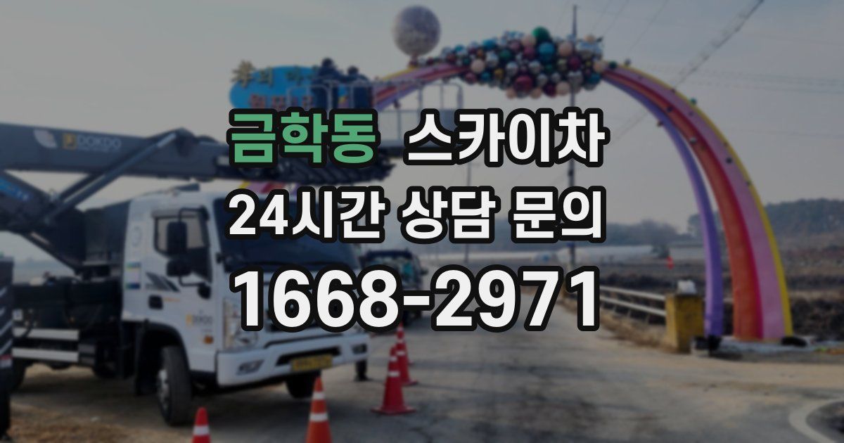 금학동 스카이차