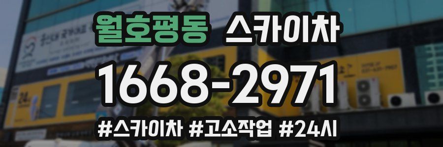 월호평동 스카이차