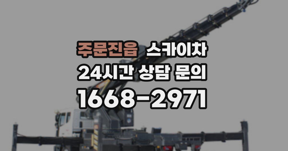 주문진읍 스카이차