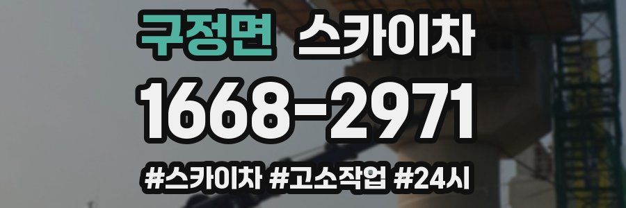 구정면 스카이차