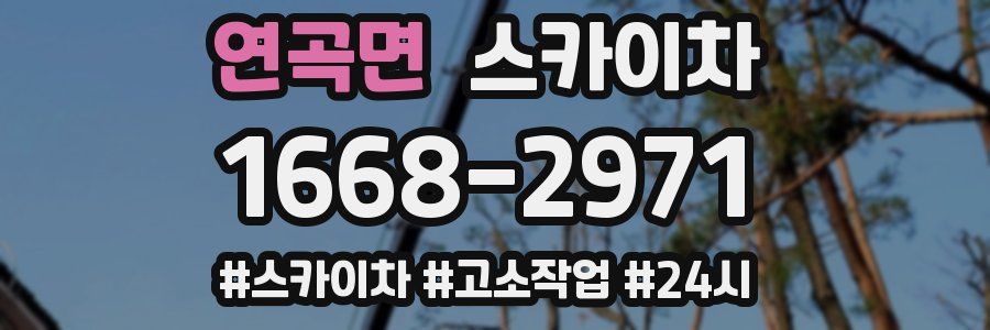 연곡면 스카이차