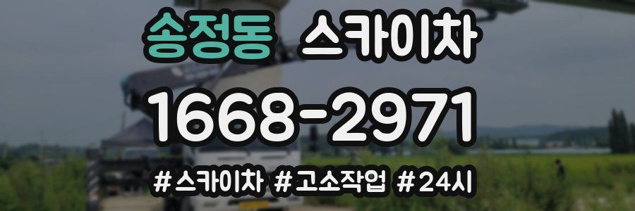 송정동 스카이차